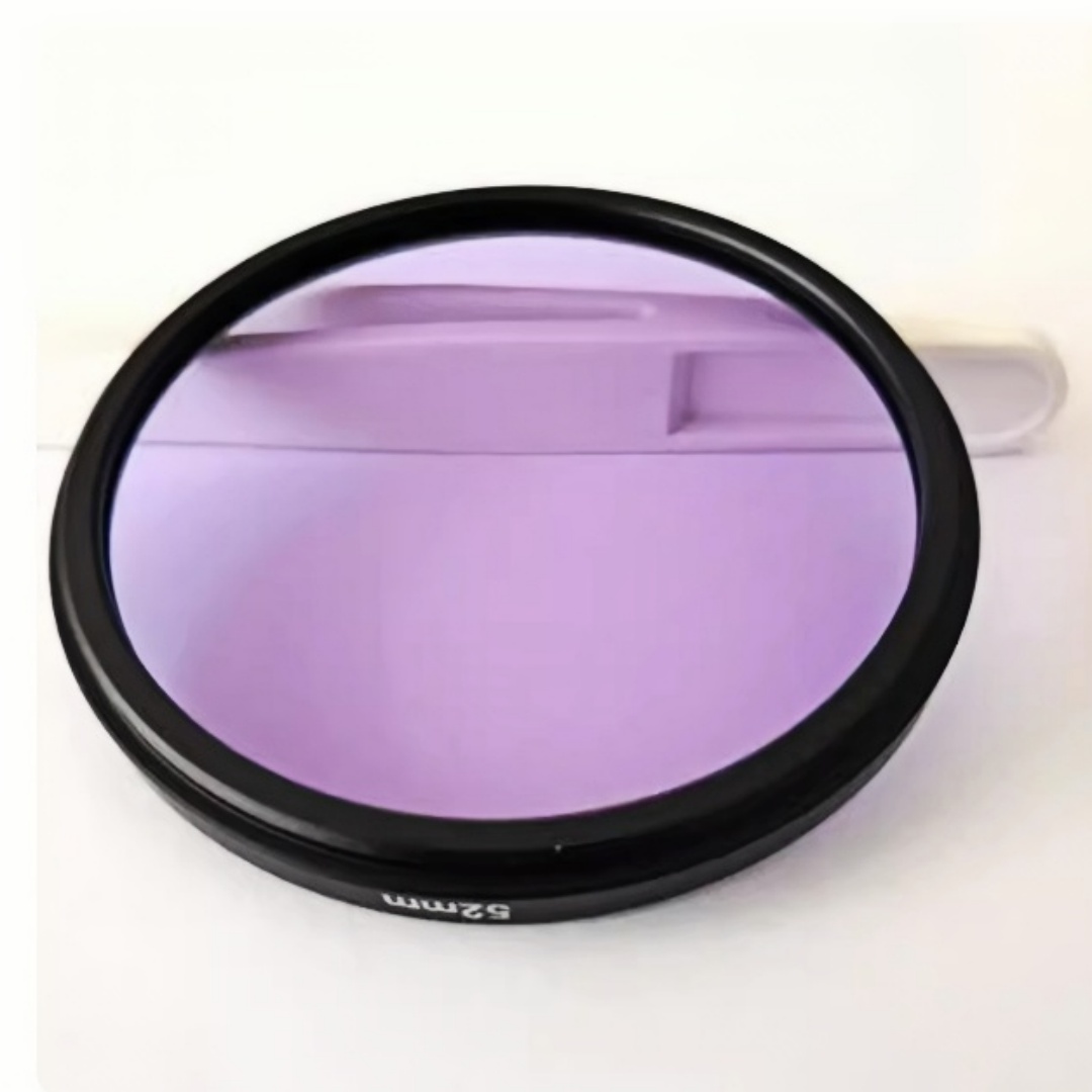 Photography Yellow Filter - ฟิลเตอร์กลางคืนแบบธรรมชาติ ป้องกันแสงสีเหลือง สำหรับถ่ายภาพทิวทัศน์กลางคืน ท้องฟ้าเต็มดาว อุปกรณ์เสริมการถ่ายภาพ ขนาด