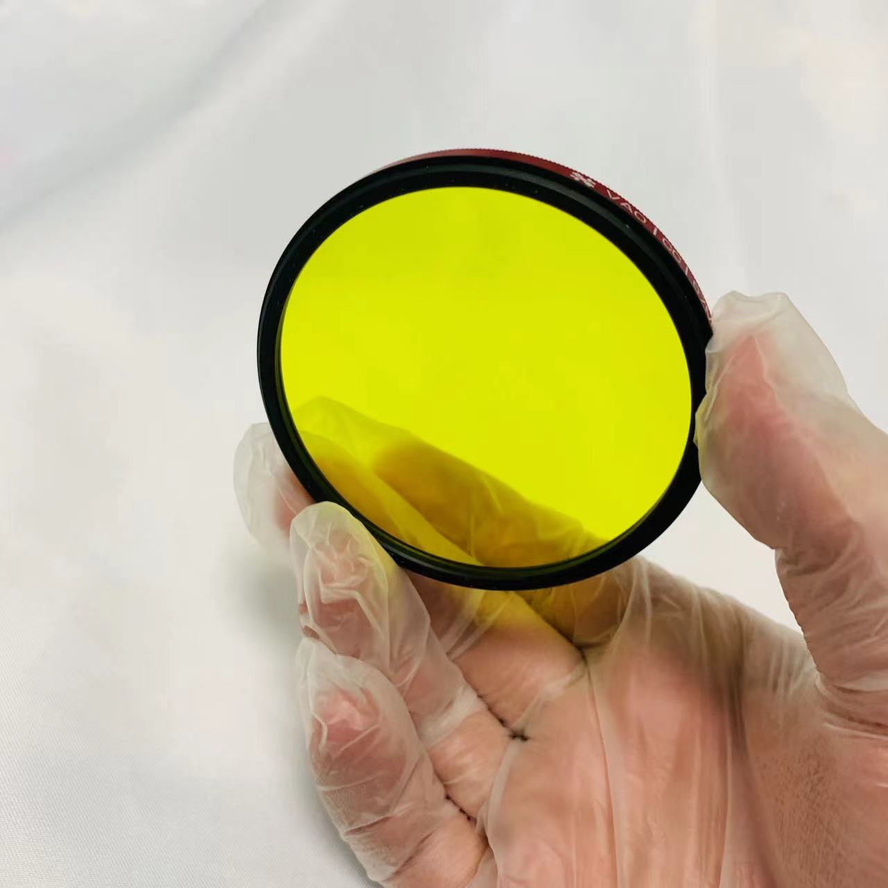 Photography Yellow Filter - หลายขนาด82มม.รอบกรอบ490nm สีเหลืองแสงไฟสี IR กรอง JB490สำหรับกล้องถ่ายรูป