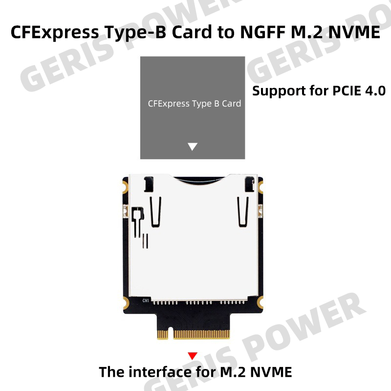Photography Of Memories - อะแดปเตอร์ CF Express Type-B ไปยังการ์ด NGFF
