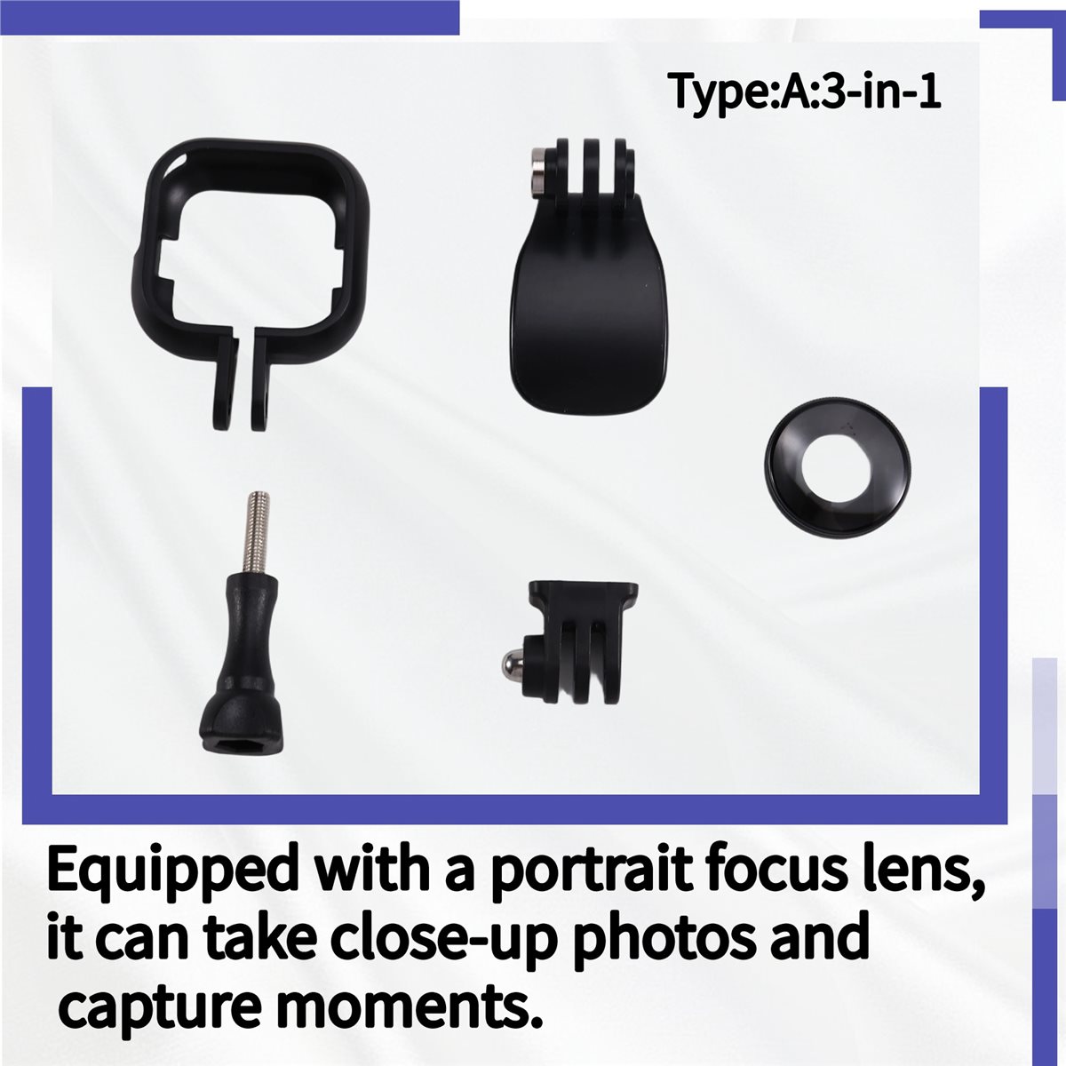 Photography Close Up - M05K JSR JUNESTCR สำหรับ Insta360 GO
