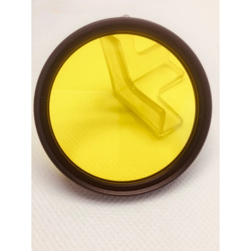 Photography Yellow Filter - กล้องขาวดำ, กล้องฟิล์ม, การถ่ายภาพทิวทัศน์, ฟิลเตอร์แก้วสีเหลือง Y2, JB490