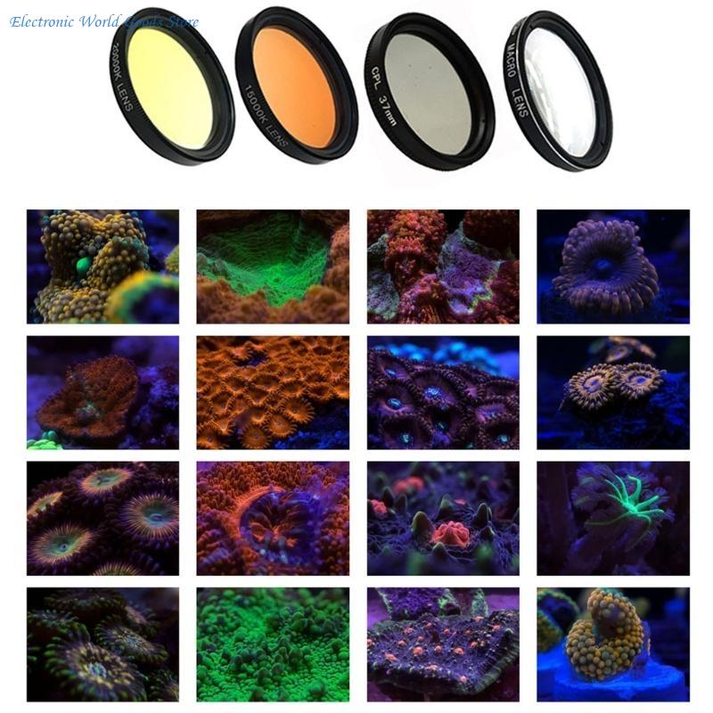 Photography Yellow Filter - A3PD 4 In 1 เลนส์มาโคร เลนส์สีเหลือง