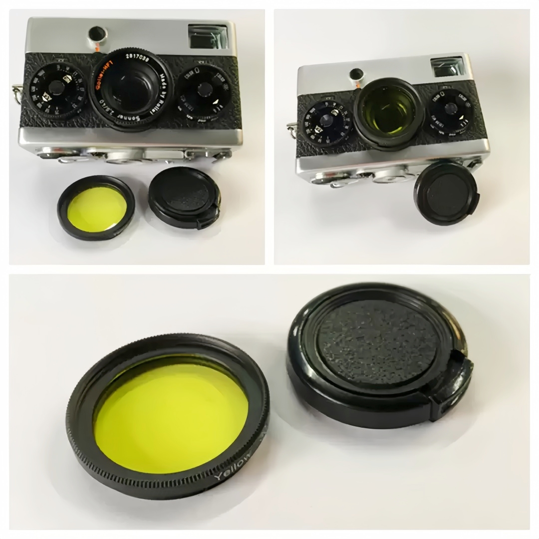 30.5 มม.สีเหลืองกรอบอลูมิเนียม - Photography Yellow Filter บทวิจารณ์และราคา