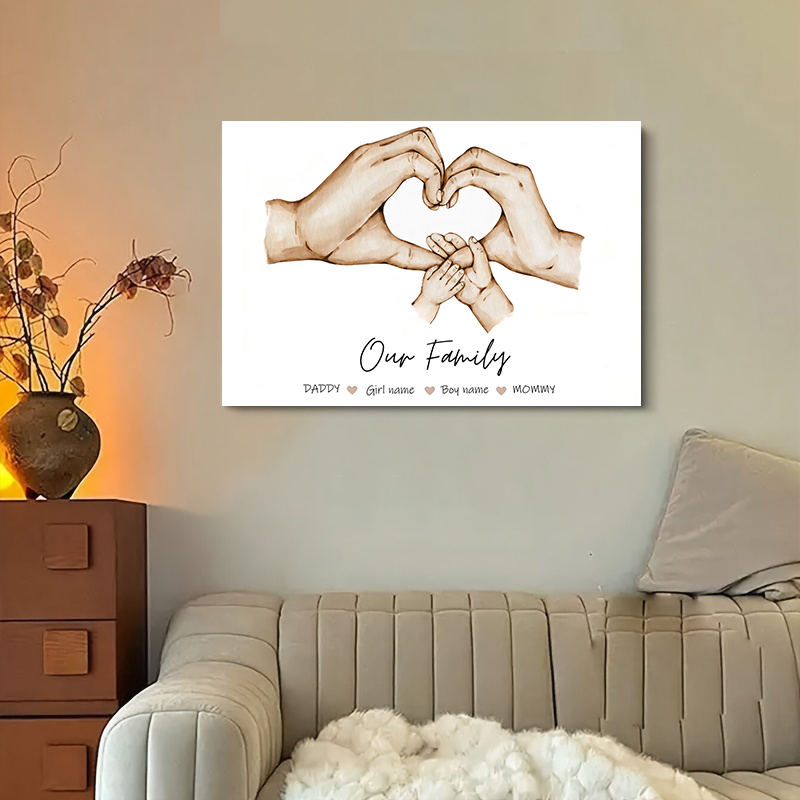 ภาพพิมพ์บนผ้าแคนวาสลายมือครอบค - Photography Gallery บทวิจารณ์และราคา