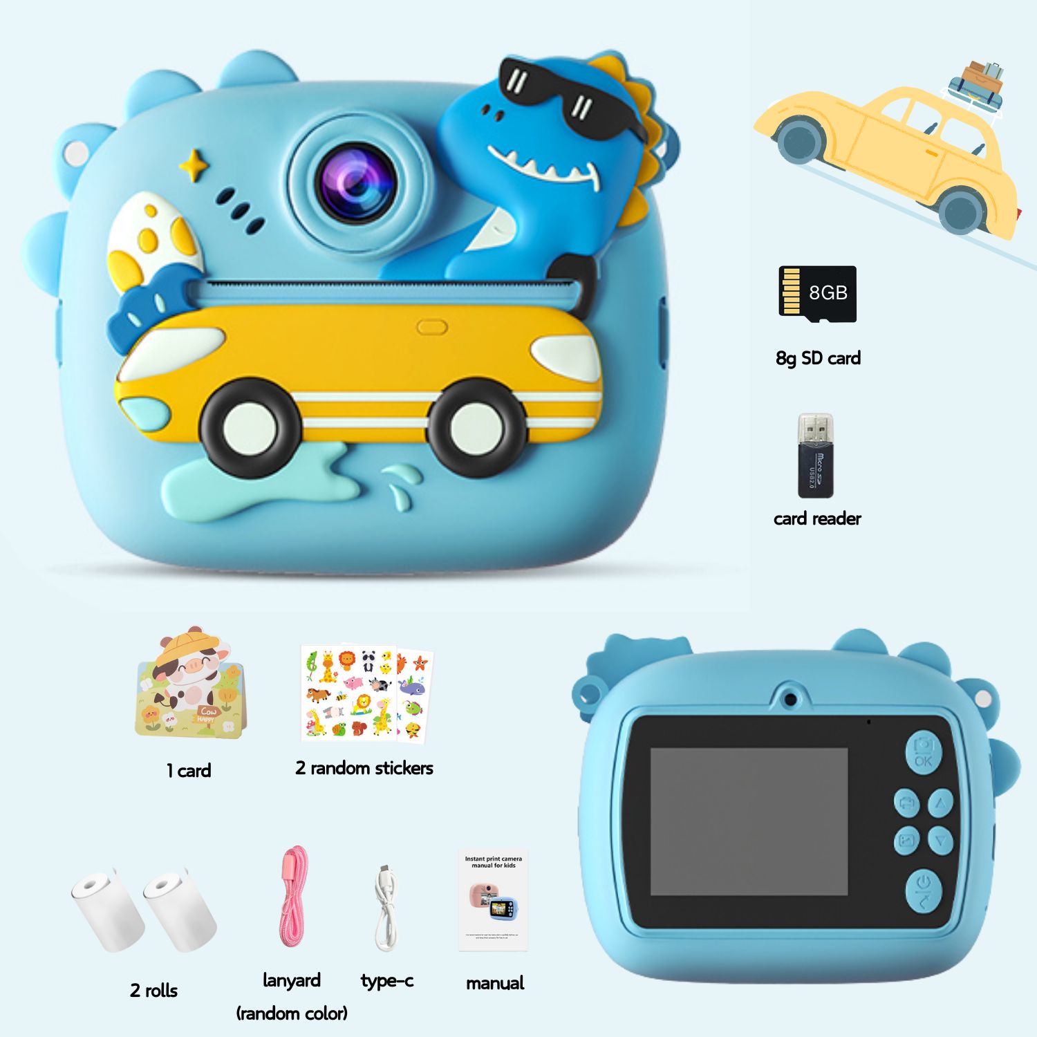 กล้องถ่ายรูปพิมพ์ภาพทันทีสีสัน - Photography Close Up บทวิจารณ์และราคา