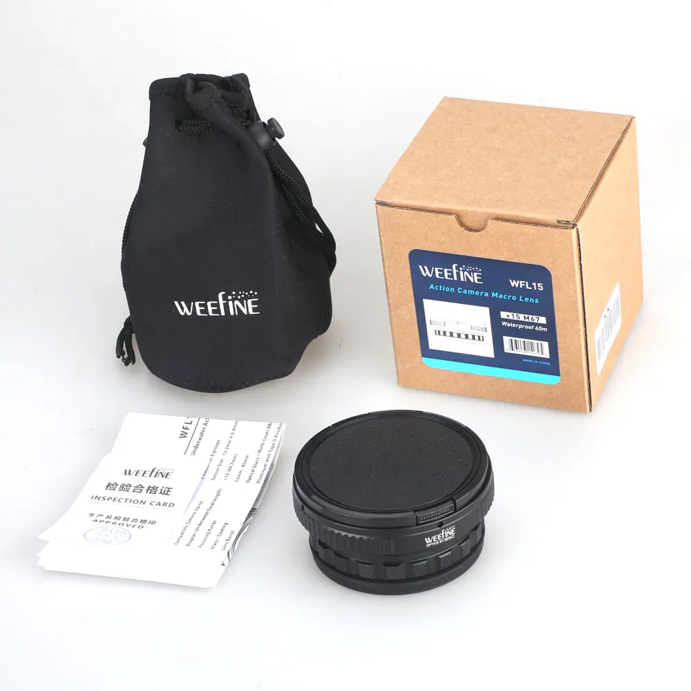 เลนส์ Weefine WFL15 สำหรับถ่าย - Photography Close Up บทวิจารณ์และราคา