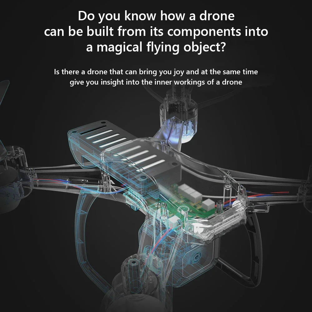 โดรน JJRC H108 ประกอบเองได้ ฝึ - Photography Drone บทวิจารณ์และราคา