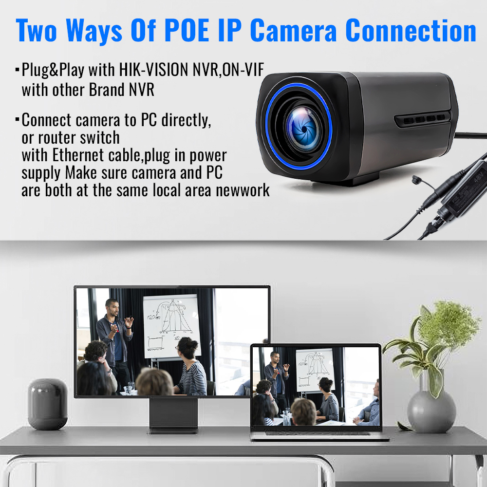 เว็บแคม WGWK 36X ซูม 4K POE48V - Photography Close Up บทวิจารณ์และราคา