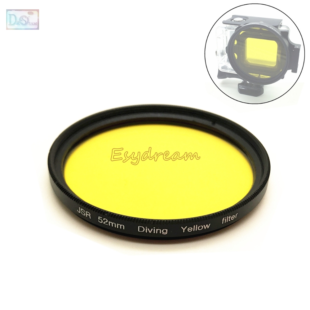 52มม.58มม.67มม.กันน้ำสีเหลืองส - Photography Yellow Filter บทวิจารณ์และราคา