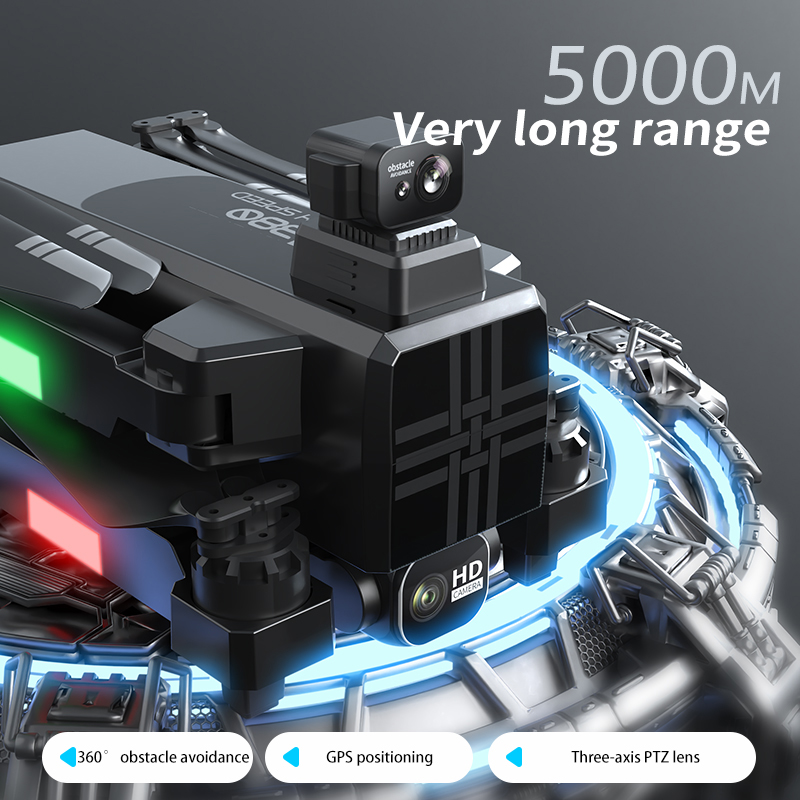 โดรน A380 4K HD สามแกนกันสั่นแ - Photography Drone บทวิจารณ์และราคา
