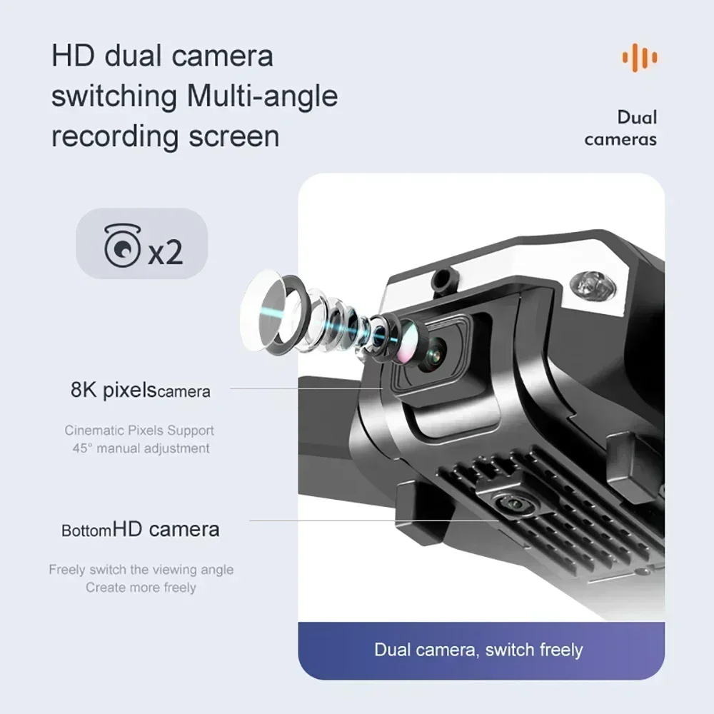 โดรน G6 pro พร้อมกล้องคู่ 8K 5 - Photography Drone บทวิจารณ์และราคา