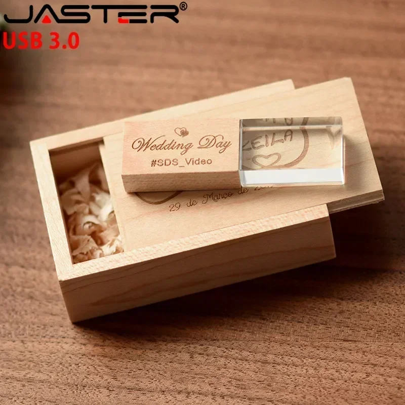 แฟลชไดรฟ์ไม้คริสตัล JASTER สำห - Photography Of Memories บทวิจารณ์และราคา