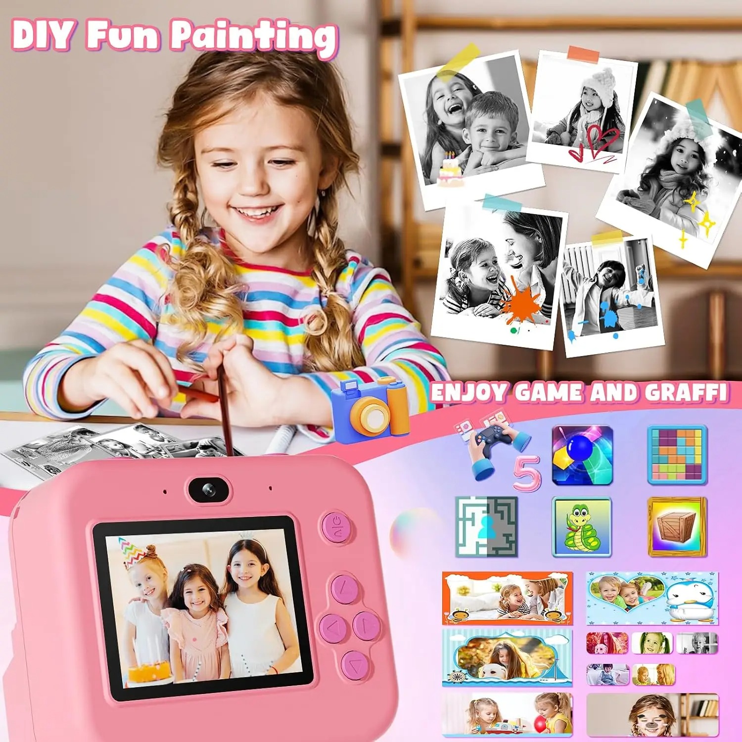 newInstant พิมพ์กล้อง 32G การ์ - Photography Close Up บทวิจารณ์และราคา
