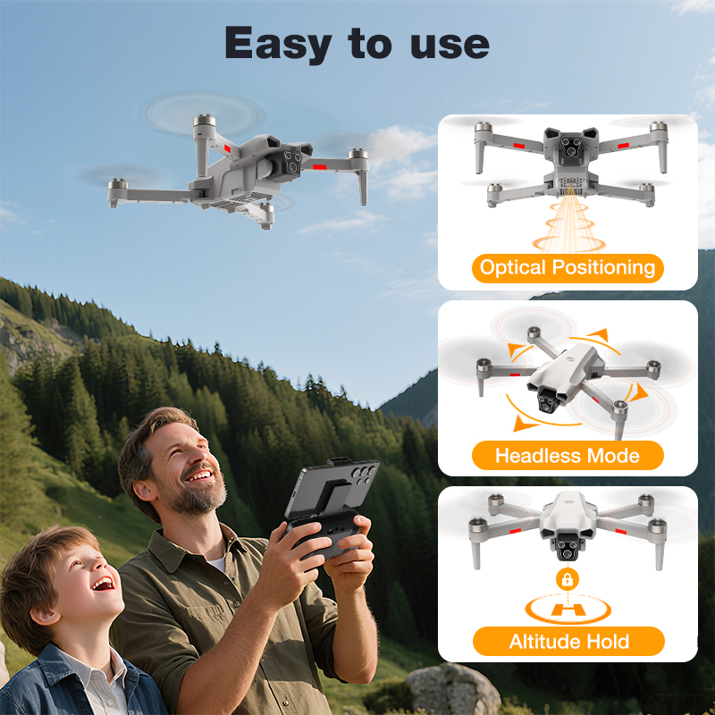 โดรนรุ่นใหม่ L017 Pro Brushles - Photography Drone บทวิจารณ์และราคา