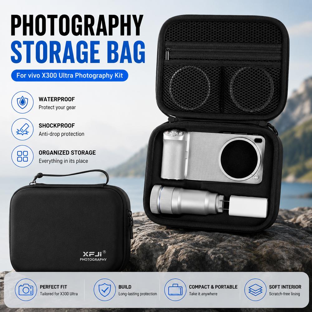 กล่องเก็บของสำหรับชุดถ่ายภาพ V - Photography Kit Vivo X300 บทวิจารณ์และราคา