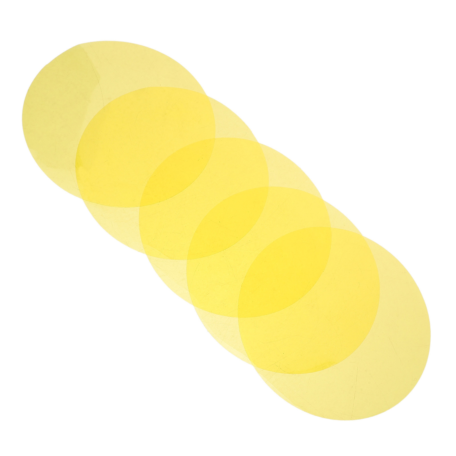 แผ่นกรองแสงสีเหลือง 5 ชิ้น สำห - Photography Yellow Filter บทวิจารณ์และราคา