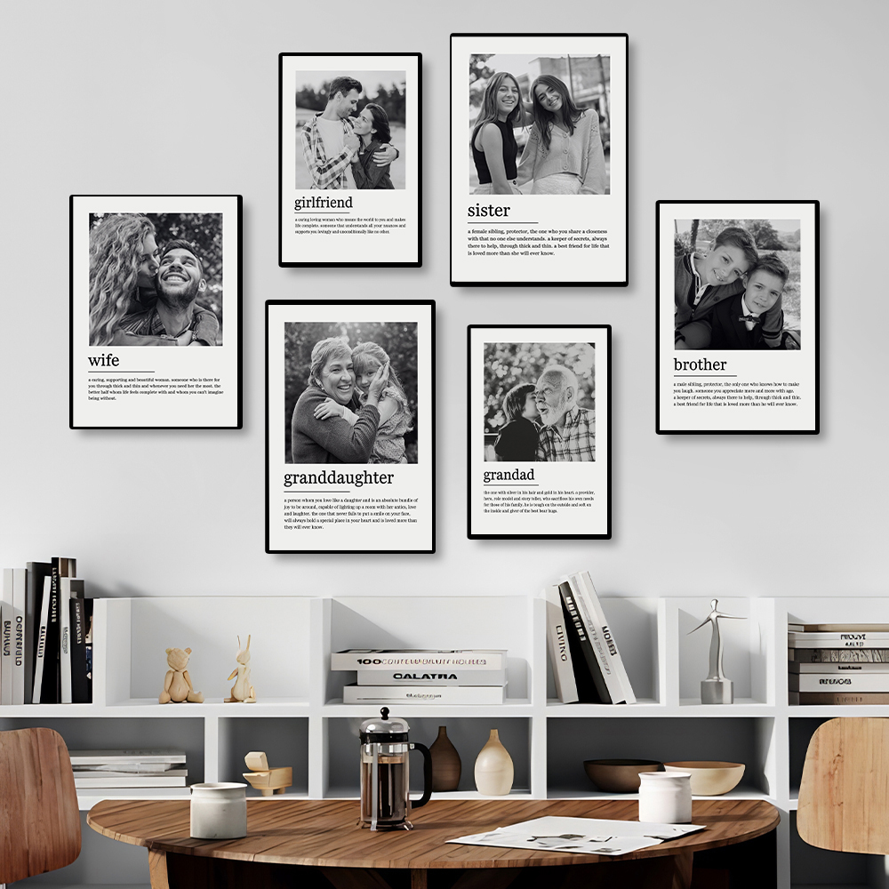 ภาพวาดบนผ้าใบสำหรับครอบครัวแบบ - Photography Gallery บทวิจารณ์และราคา