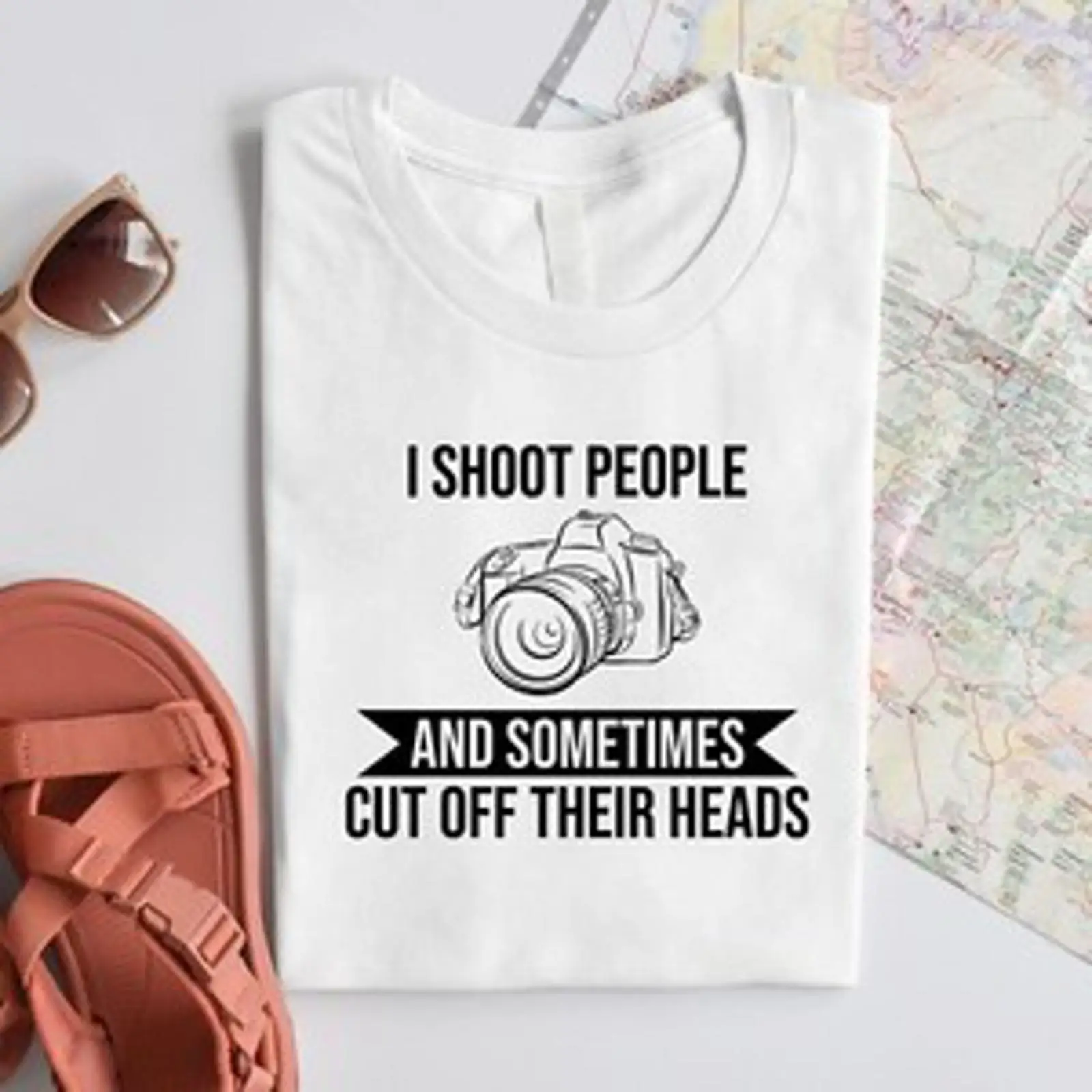 เสื้อยืดลายภาพถ่าย ฉันถ่ายภาพค - Fotografi Fashion บทวิจารณ์และราคา